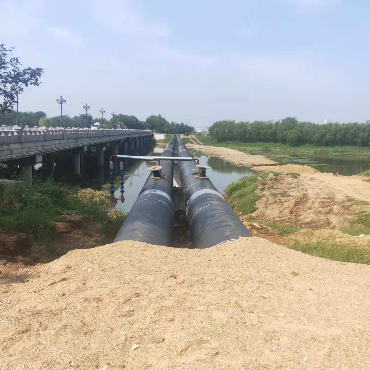 荆门管道长距离内部除垢输油管道清洗